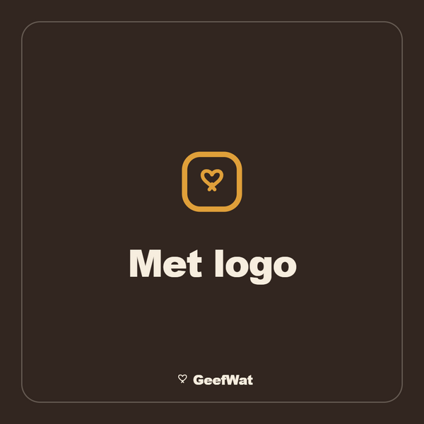 Cadeaus met logo