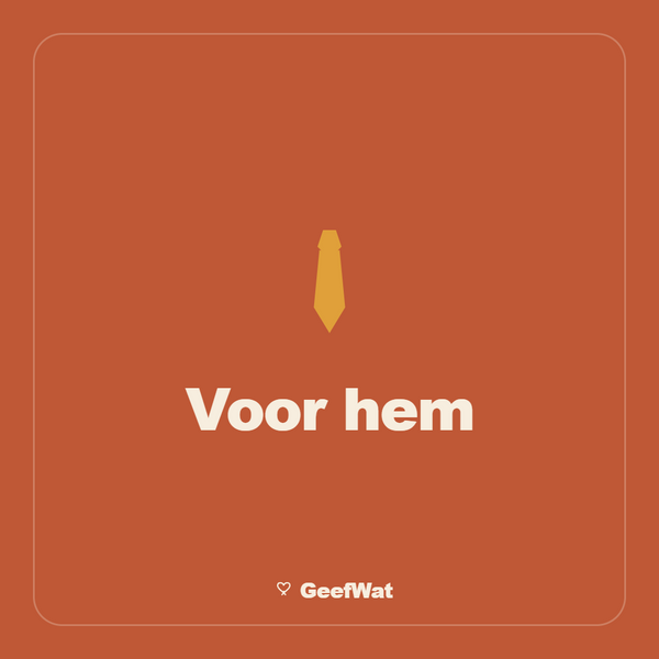 Cadeaus voor hem