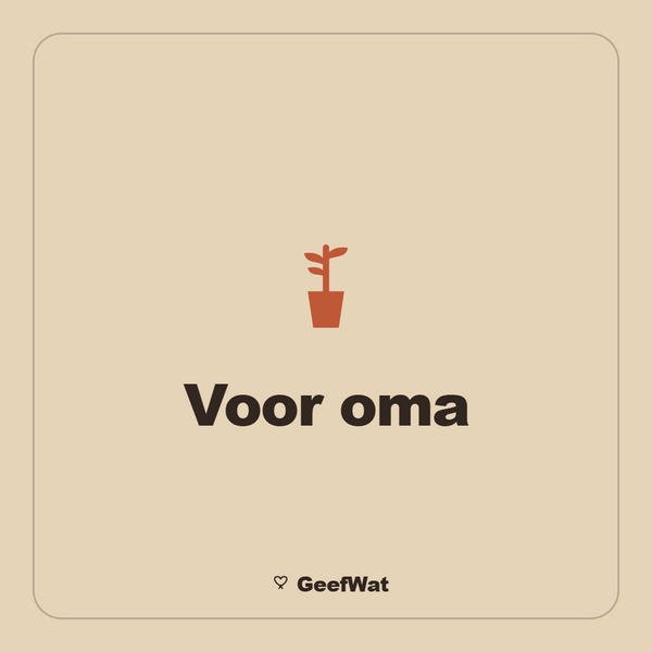 Cadeaus voor oma