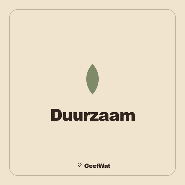 Duurzame cadeaus